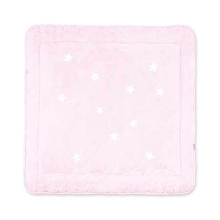 Tapis de parc Softy rose